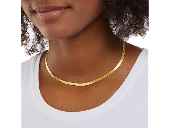 Amazon Essentials 14K Gold Plated Double Chain