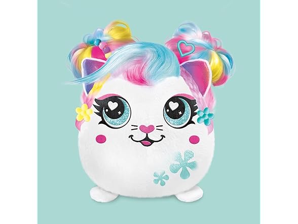 Canal Toys Airbrush Plush Hair’iffic Squishy Kitty