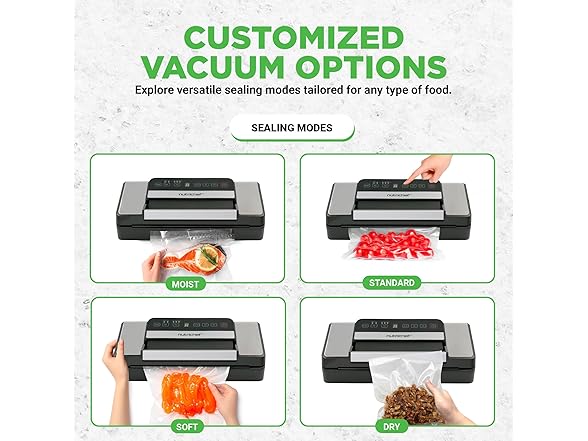 Nutrichef Automatic Food Vacuum Sealer 