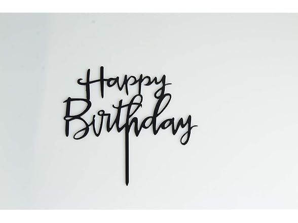 MEETINGU Happy Birthday Cake Topper. Cake Party