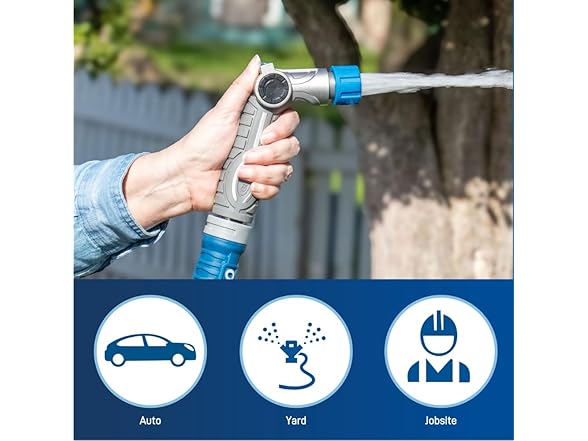 Orbit Heavy Duty Metal Thumb Control Nozzle