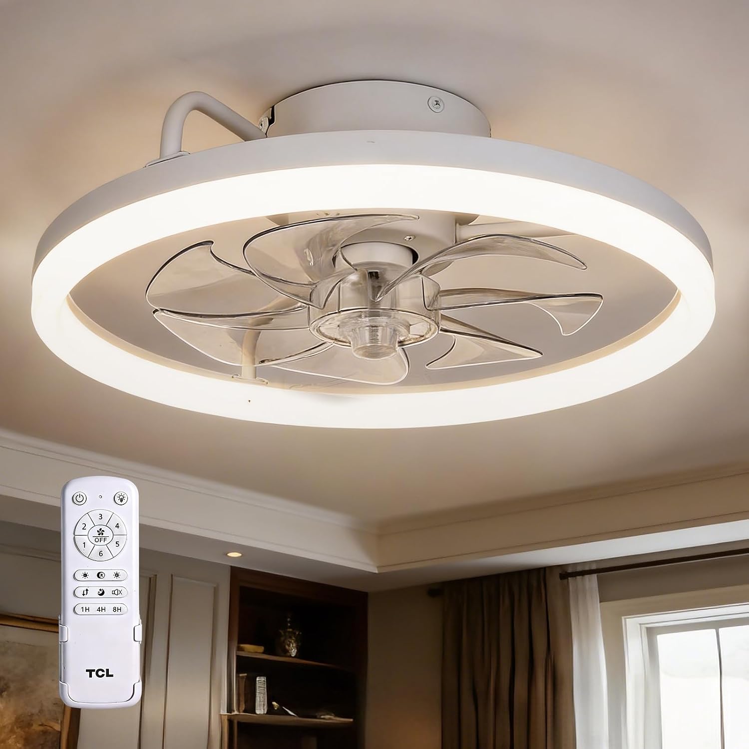 TCL LED Ceiling Fan w/ Remote (Your Choice) - Gallery 12