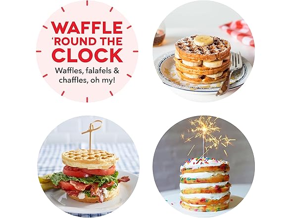 DASH Mini Waffle Maker (2 Pack)