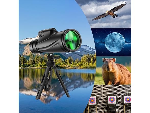80x100 High Powered Monocular Telescope