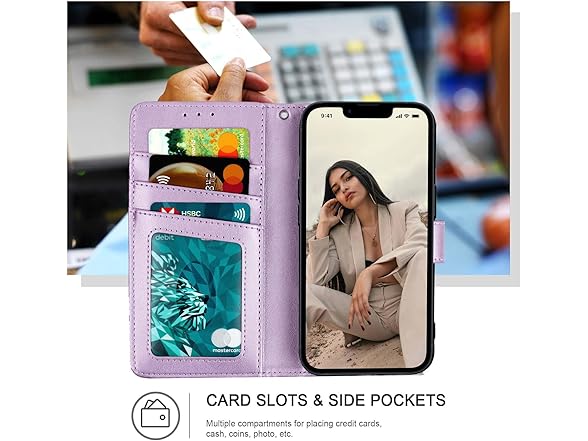 iPhone 13 Pro RFID Wallet Case