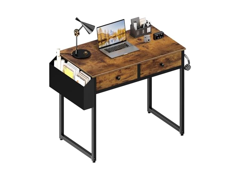 Lufeiya Office Desk with Drawers