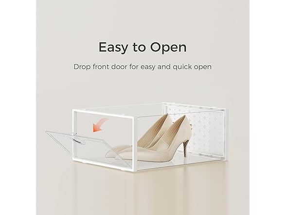 PINKPUM 15 Pack X-Large Shoe Storage Box