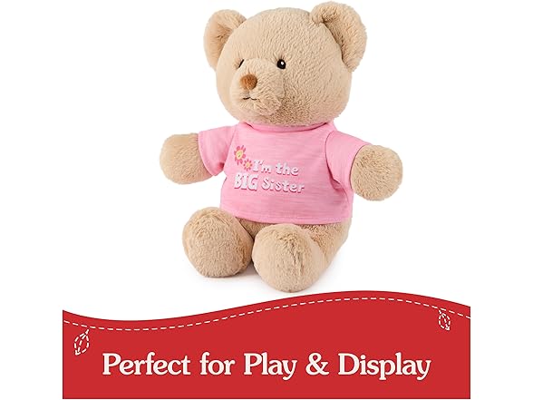 GUND “I'm The Big Sister” Sustainable Bear
