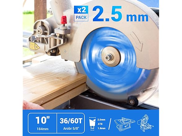 NOVORIK Circular Saw Blade, 10"