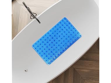 $4.29 Splash Home Order Bathtub Mat Non-Slip, Shower Mat dealfomo