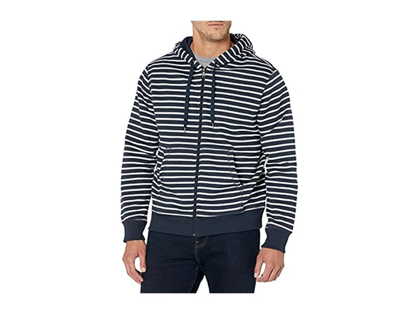 Navy White Stripe