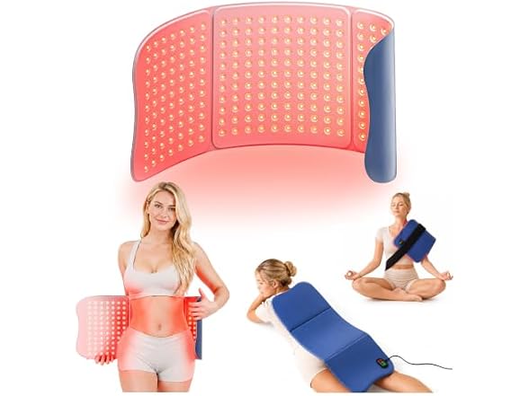 YOEYOU Red Light Therapy Pad for Body