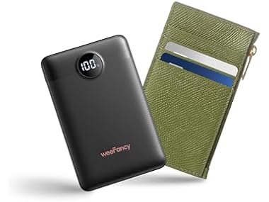 $9.99, Was $29.99, 66% Off! WeeFancy 10,000mAh 20W Small Portable Charger dealfomo