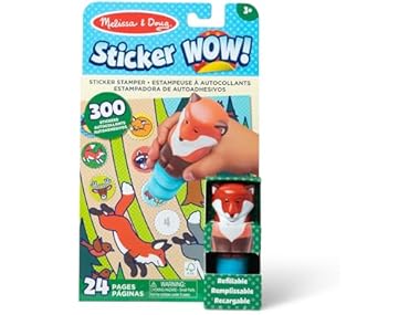 $4.99, Was $12.99, 61% Off! Melissa & Doug Sticker Wow!™ 24-Page Activity Pad Fox dealfomo