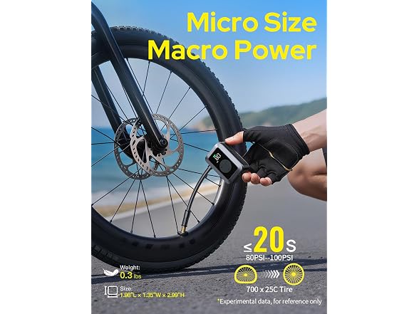 DSUY Mini Bike Tire Pump