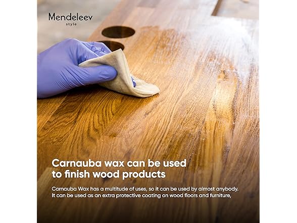 MENDELEEV STYLE 17 Oz Carnauba Wax Flakes