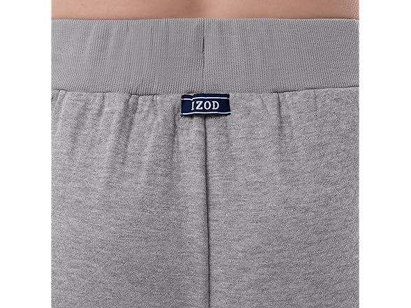Izod Men (L) Quilted Knit Sleep Jogger Pant