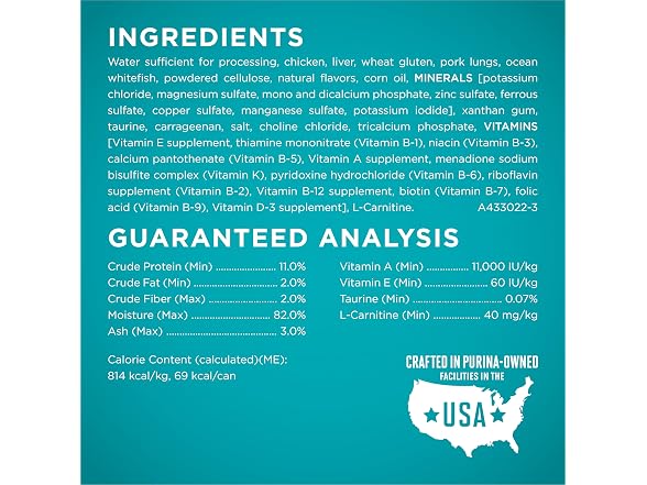 24PK Purina ONE Natural Weight Control Wet Cat Food