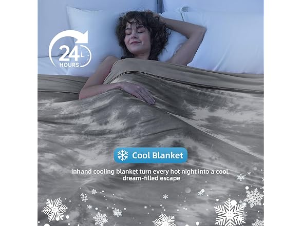 inhand Cooling Blanket Gray