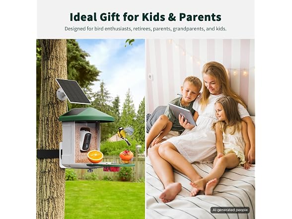HARYMOR Bird Feeder with Camera