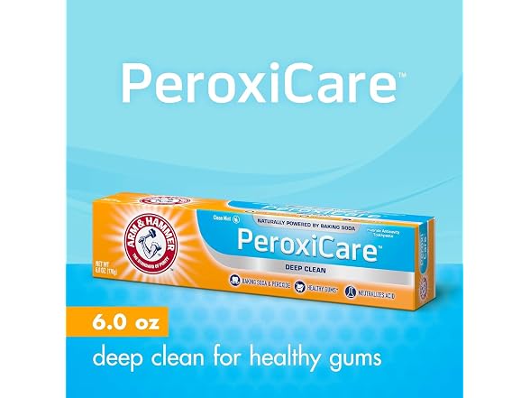 Arm and Hammer Peroxicare Toothpaste Mint 6oz