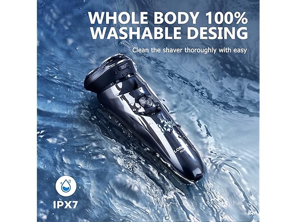 Rechargeable Waterproof Electric Shaver