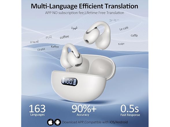 iAMJOY Open-Ear Language Translator
