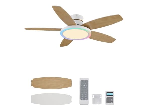 VONLUCE RGB 42in Ceiling Fan Control