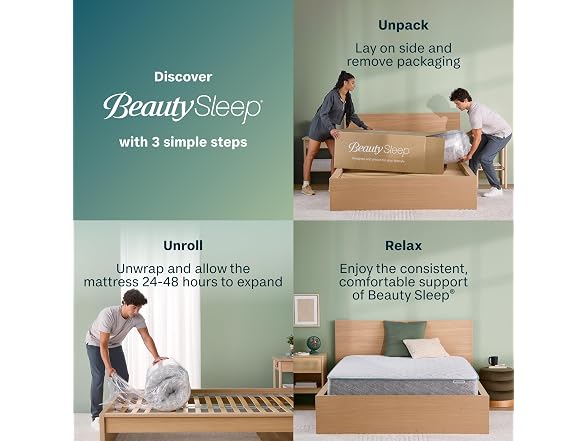 Beauty Sleep 10" King Foam Mattress