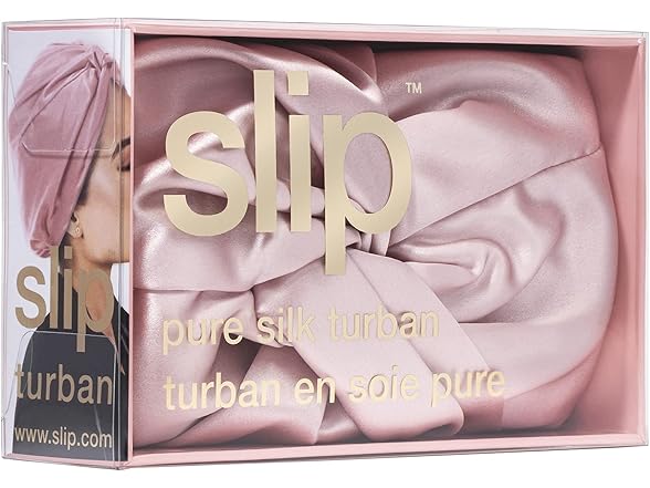 SLIP Pure Silk Turban 100% Mulberry Silk