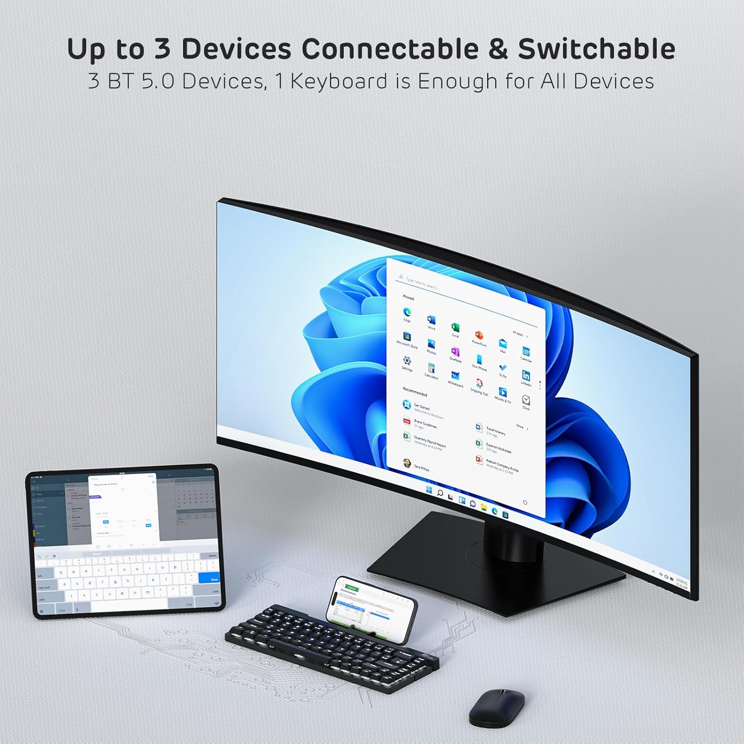 RK F68 60% Foldable Mechanical Keyboard - Gallery 13