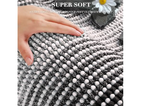 BSICPRO Bathroom Rugs Sets 2 Piece
