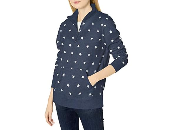 Navy Heather/ White Stars