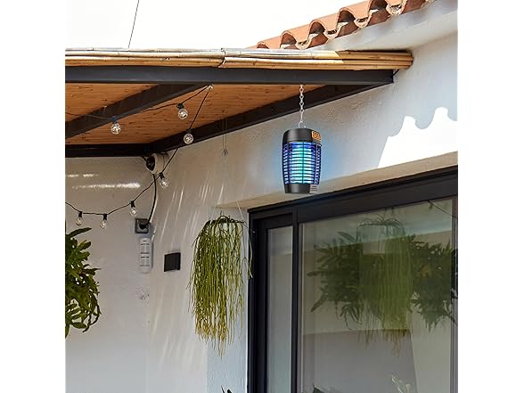 BLACK+DECKER Bug Zapper- Mosquito Repellent Outdoor