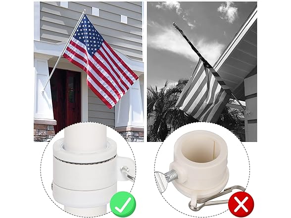 NELXINJO 6FT Flag Pole Kit (Your Choice)