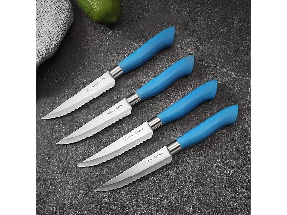 Eco-Friendly 3Pc Kitchen Knife Set w/ Sheaths