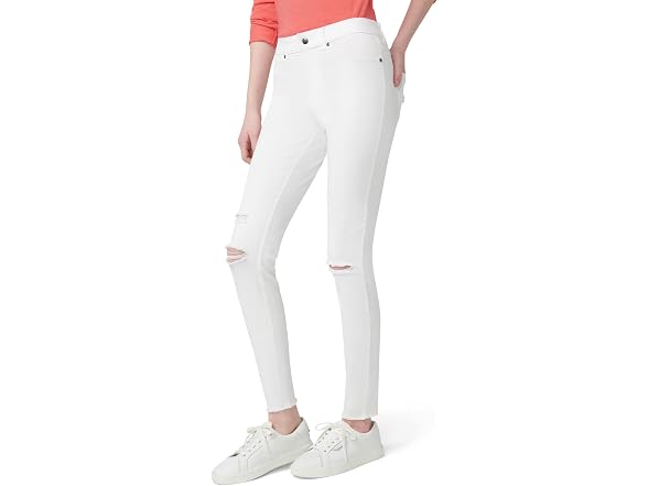HUE Women (XS) Ripped Knee Leggings