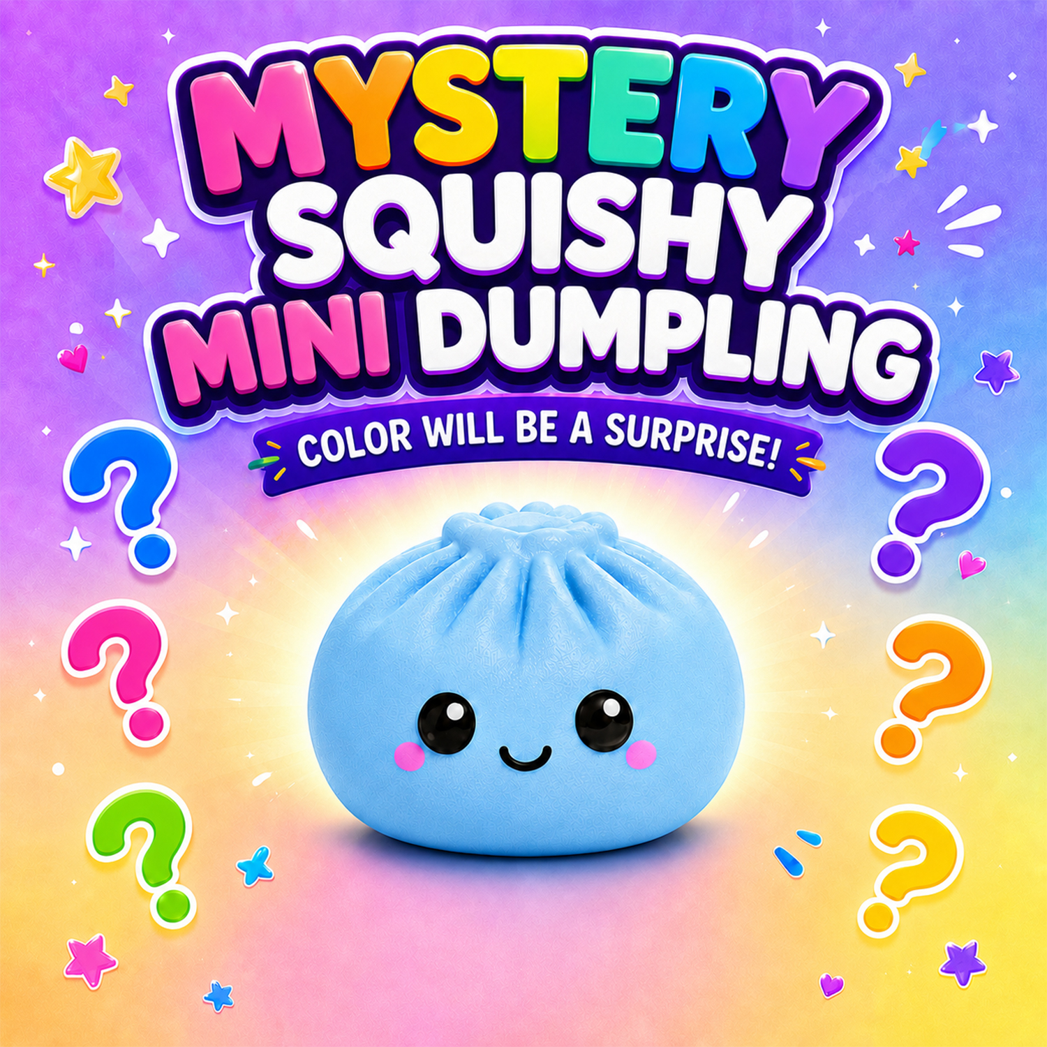 Twilight Squishy Sensory Toys Mini Dumpling - Gallery 11