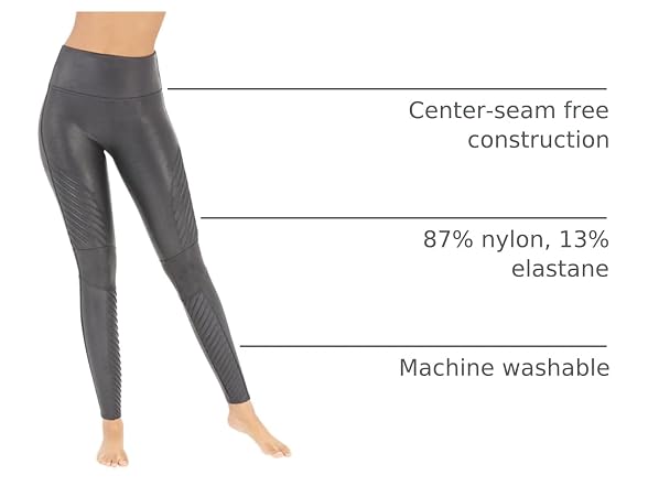 Spanx Women (Medium Petite) Shape Faux Leggings