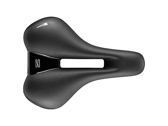 SELLE ROYAL ELLIPSE SADDLE STEEL BLACK 197mm x 260mm