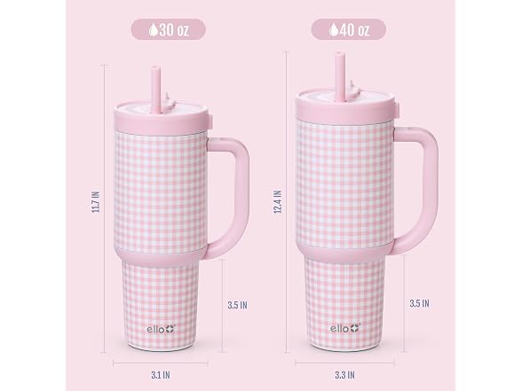 Ello Oasis 40oz Insulated Tumbler