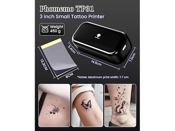 Phomemo Tattoo stencil printer