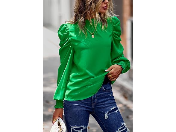 Angashion Women (XL) Tops Casual Crewneck Shirts
