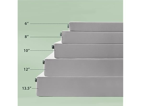 ZINUS 10" Queen Cooling Foam Mattress