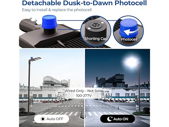 CINOTON Parking Lot Light 300W