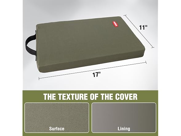 WORKPRO 17" Kneeling Pad Removable