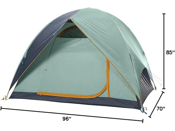Kelty TALLBOY Family + Car Camping Tent, 4P