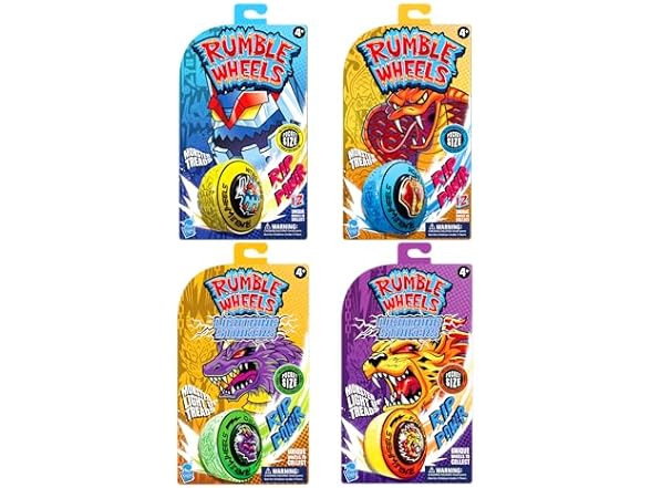 Cepia LLC Rumble Wheels Combo 4-Pack