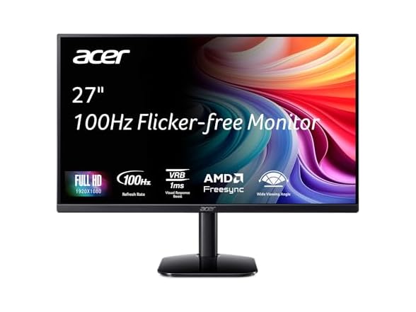 acer KB272 E0bi 27" Gaming Office Monitor