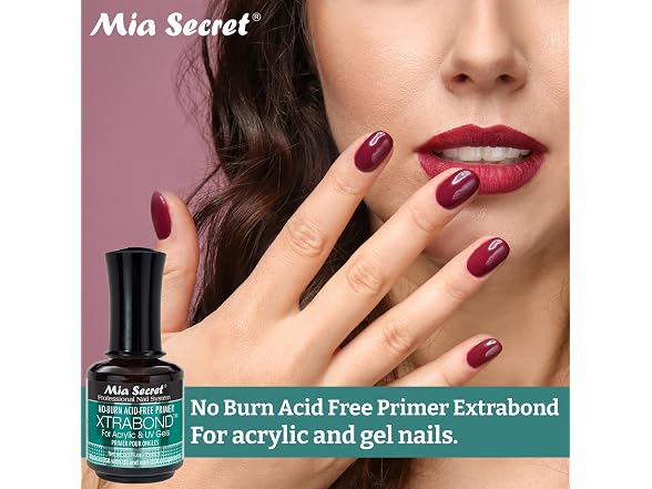 Mia Secret XTRABOND No Burn Acid free Primer 1 2